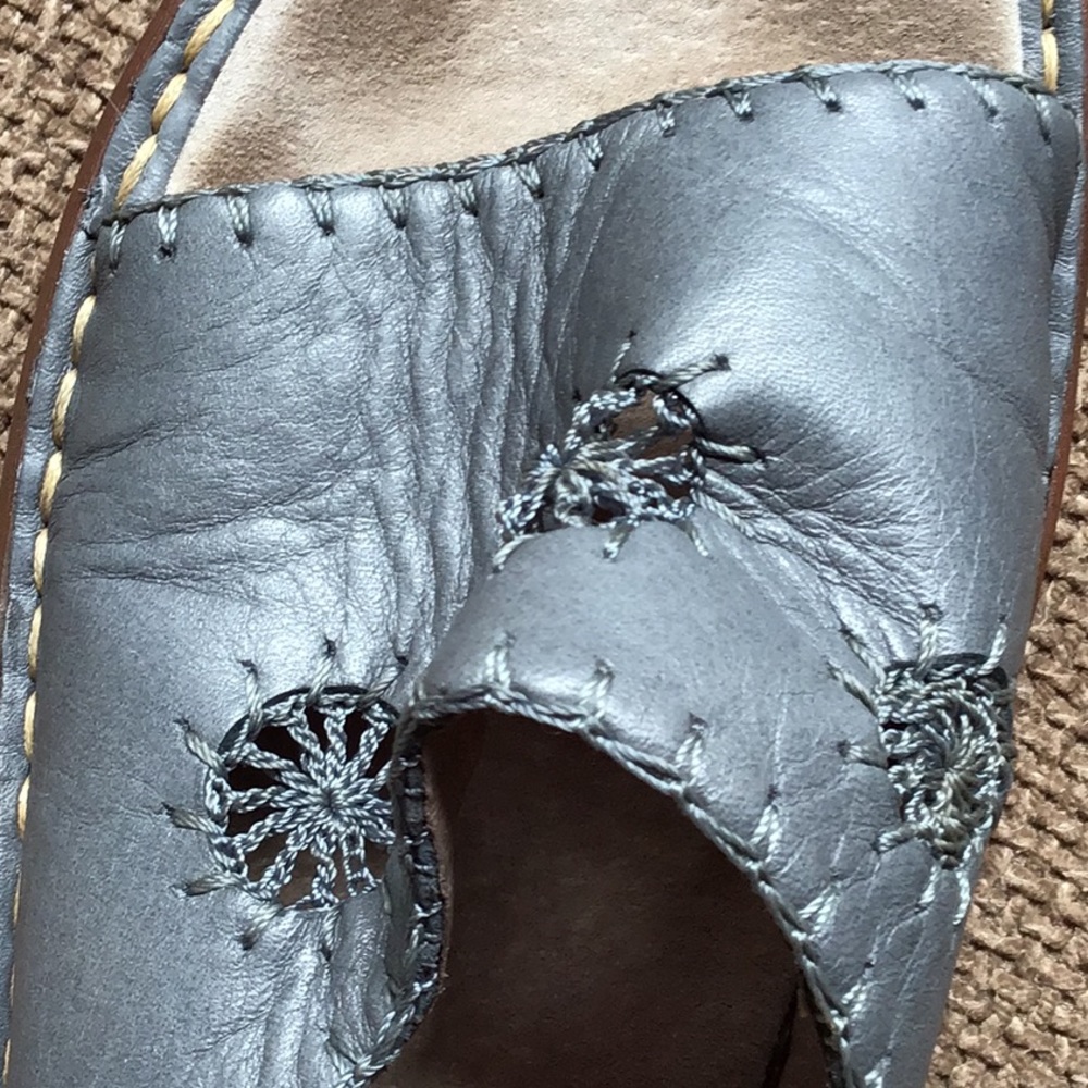 Gray/Blue Softspots Sandals - Picture 5 of 5